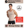 #Korse Kıyafet Altında Belli Olmaz Dik Duruşa Yardımcı Göğüs Karın Sıkılaştıran Erkek Korse 3 Adet
