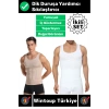 #Korse Kıyafet Altında Belli Olmaz Dik Duruşa Yardımcı Göğüs Karın Sıkılaştıran Erkek Korse 2li Set