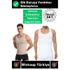 #Korse Kıyafet Altında Belli Olmaz Dik Duruşa Yardımcı Göğüs Karın Sıkılaştıran Erkek Korse 4lü Set