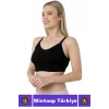 #EmzirmeSütyeni Klipsli Pamuklu Hamile Lohusa Dikişsiz Balensiz Desteksiz Emzirme Sütyeni 4lü SET
