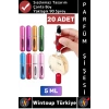 #ParfümŞişesi Sızdırmaz Kapaklı Doldurulabilir Pratik Çanta Boy Cep Parfümü Şişesi 5 ML X 20 Adet