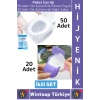 #HijyenSeti Çanta Boy Tek Kullanımlık 50li Tuvalet Klozet Kapak Poşeti 20li Kağıt Sabun İkili SET