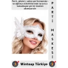#PartiMaskesi Luxery Estetik Kostüm Davet Yılbaşı Cosplay Balo Şık Tüylü Venedik Parti Maskesi