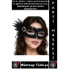 #PartiMaskesi Luxery Estetik Kostüm Davet Yılbaşı Cosplay Balo Şık Taşlı Venedik Parti Maskesi