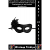 #PartiMaskesi Kostüm Davet Yılbaşı Cosplay Eğlenceli Balo Çok Şık Estetik Simli Tüylü Parti Maskesi