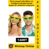 #PartiGözlüğü Unisex Eğlenceli Doğum Günü Balo Fotoğraf Çekimi Plaj Canlı Renk Çok Şık Parti Gözlüğü