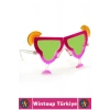 #PartiGözlüğü Unisex Eğlenceli Doğum Günü Balo Fotoğraf Çekimi Plaj Canlı Renk Çok Şık Parti Gözlüğü
