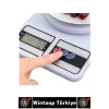 #MutfakTartısı Ekstra Hassasiyet Terazi Aşırı Yük Göstergesi LCD Ekran Mutfak Tartısı 10 Kg 2 Adet