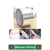 #FolyoBant Suya Isıya Dayanıklı Soba Boru Tamir Yama Güçlü Alüminyum Yanmaz Folyo Bant 20 Metre