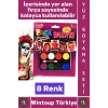 #BoyamaSeti Eğlence Doğum Günü Parti Kostüm Fırçalı Maç Çocuk Palyaço Makyaj Yüz Boyama Seti 8 Renk