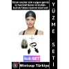 #Bone Esnek Silikon Havuz Deniz Su Geçirmez Büyük Beden Saç Bonesi Kulak Burun Tıkacı Şık Özel Set