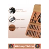 #TırnakBakım Profesyonel Kişisel Kaş El Ayak Tırnak Bakım Şık Çantalı Manikür Pedikür Seti 16 Parça