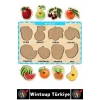 #Puzzle Eğitici Görsel Algı Meyve Sebze Geometrik Şekiller Sayılar Tanıma Ahşap Tutmalı Puzzle Seti
