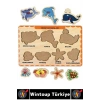 #Puzzle Eğitici Görsel Algı Deniz Çiftlik Vahşi Hayvanları Tanıma Ahşap Tutmalı Çocuk Puzzle Seti
