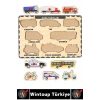 #Puzzle Eğitici Görsel Algı Meslekler Hava Kara Deniz Taşıtları Tanıma Ahşap Tutmalı Puzzle Seti