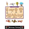 #Puzzle Eğitici Görsel Algı Meslekler Hava Kara Deniz Taşıtları Tanıma Ahşap Tutmalı Puzzle Seti