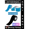 #AğrıBandı Uzun Süre Etki Kas Bacak Kol Boyun Sırt Omuz Karın Kalça Mavi Siyah Ağrı Bandı İkili SET