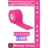 #AğrıBandı Uzun Süre Etki Kas Bel Bacak Kol Boyun Sırt Omuz Karın Kalça Pembe Isı Ağrı Bandı 2 Adet