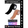 #AğrıBandı Uzun Süre Etkili Kas Bacak Kol Boyun Sırt Omuz Karın Kalça Ten Siyah Ağrı Bandı İkili SET