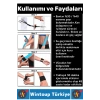 #AğrıBandı Uzun Süre Etkili Kas Bel Bacak Kol Boyun Sırt Omuz Karın Kalça Mavi Isı Ağrı Bandı 2 Adet