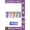 #Termos Kamp Outdoor Piknik Sızdırmaz Kapaklı Isı Yalıtımlı Taşıma Kulplu Vakumlu Termos 700 ML