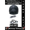 #YüzmeSeti Ayarlanabilir Su Geçirmez Buğu Önleyici Yüzücü Gözlüğü Büyük Beden Silikon Bone İkili Set