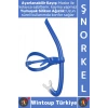 #Şnorkel Konforlu Yüksek Görüş Açı Havuz Deniz Yüzme Eğitim Ayarlanabilir Kayış Önden Dalış Şnorkeli
