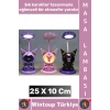 #Hediye Hediyelik Dekoratif Bebek Çocuk Odası Işık Sevimli Karakter Figürlü Masa Lambası 25 X 10 Cm