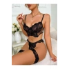 #Fantezi Seksi Model Sevgililer Günü Yılbaşı Yıldönümü Şık Gece Kadın Dantelli Fantezi İç Çamaşırı