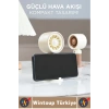 #Vantilatör Sessiz Yoğun Üflemeli 3 Kademeli Stantlı Ayarlanabilir Şarjlı Mini El Fanı Vantilatör