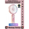 #Vantilatör Kompakt Sessiz Yoğun Üfleme Stantlı 3 Kademeli Şarjlı Mini El Masa Üstü Fanı Vantilatör