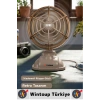 #Vantilatör Sessiz Çalışma Yoğun Üflemeli Retro Model 2 Kademeli Şarjlı Mini Masa Üstü Vantilatör
