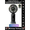 #Vantilatör Kompakt Sessiz Yoğun Üflemeli 6 Kademeli Şarjlı Turbo Mini Masa Üstü El Fanı Vantilatör
