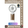 #Vantilatör Kompakt Sessiz Yoğun Üflemeli 6 Kademeli Şarjlı Turbo Mini Masa Üstü El Fanı Vantilatör