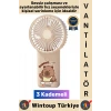 #Vantilatör Kompakt Sessiz Yoğun Üflemeli 3 Kademeli Şarjlı Şık Figürlü Mini Masa El Fanı Vantilatör