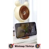 #Vantilatör Sessiz Yoğun Üflemeli 3 Kademeli Telefon Stantlı Şarjlı Şık Mini Masa El Fanı Vantilatör