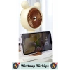 #Vantilatör Sessiz Yoğun Üflemeli 3 Kademeli Telefon Stantlı Şarjlı Şık Mini Masa El Fanı Vantilatör