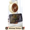 #Vantilatör Sessiz Yoğun Üflemeli 3 Kademeli Telefon Stantlı Şarjlı Şık Mini Masa El Fanı Vantilatör
