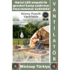 #Vantilatör Kamp Piknik Yoğun Üflemeli Güneş Panelli Şarjlı Ampullü 5 Kademeli Kablosuz Vantilatör