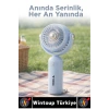#Vantilatör Kompakt Sessiz Yoğun Üflemeli 3 Kademeli Şarjlı Hareketli Başlık Mini El Fanı Vantilatör