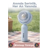 #Vantilatör Kompakt Sessiz Yoğun Üflemeli 3 Kademeli Şarjlı Hareketli Başlık Mini El Fanı Vantilatör