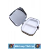 #Hediye Hediyelik Eşya Çok Şık İstanbul Temalı 2 Bölmeli Vitamin Tablet İlaç Saklama Kutusu 5 X 5 Cm