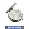 #Premium Hediye Dekoratif 3 Bölmeli Vitamin Hap Tablet İstanbul Temalı İlaç Saklama Kutusu 5 X 5 Cm