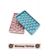 #BuzKalıbı Soğuk Kahve İçecek Detoks Kokteyl 33 Adet Kapasiteli Pratik Yuvarlak Buz Yapma Kalıbı 17 X 10 Cm