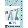 #Askı Montajsız Kendinden Yapışkanlı Kaydırmaz Mutfak Banyo Balkon Bez Lif Küçük Aksesuar Krom Kaplama Şık Estetik Pratik Tak Çıkar Havlu Askısı 1 Adet