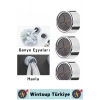 #Askı Montajsız Kendinden Yapışkanlı Kaydırmaz Mutfak Banyo Balkon Bez Lif Küçük Aksesuar Krom Kaplama Şık Estetik Pratik Tak Çıkar Havlu Askısı 2 Adet