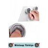 #Askı Montajsız Kendinden Yapışkanlı Kaydırmaz Mutfak Banyo Balkon Bez Lif Küçük Aksesuar Krom Kaplama Şık Estetik Pratik Tak Çıkar Havlu Askısı 4 Adet
