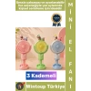 #Vantilatör Seyahat Tipi Kompakt Taşınabilir Hafif Sessiz Çalışma Ev Ofis Yaz Serinleme Şık Sevimli Köpek Detaylı Su Hazneli Buharlı 3 Kademeli Şarjlı Mini El Fanı Vantilatör