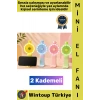 #Vantilatör Seyahat Tipi Kompakt Taşınabilir Hafif Sessiz Çalışma Ev Ofis Yaz Serinleme Telefon Dayama Özellikli Şık Işıklı 2 Kademeli Şarjlı Mini El Fanı Vantilatör