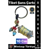 #Hediye Dekoratif Hediyelik Ev Ofis Meditasyon Ruhsal Denge Geleneksel Bereket Pozitif Koruyucu Enerji İnancı Çok Şık Tibet Şans Çarkı Anahtarlık 10 Cm